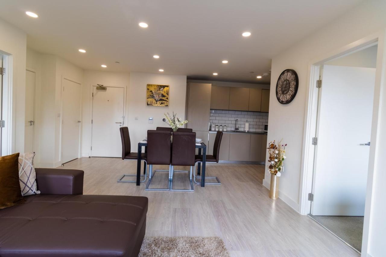 Virexxa Bedford Centre - Executive Suite - 2Bed Flat With Free Parking & Gym Exteriér fotografie